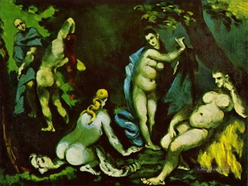 Paul Cézanne Werke - Die Versuchung des heiligen Antonius 2 Paul Cezanne